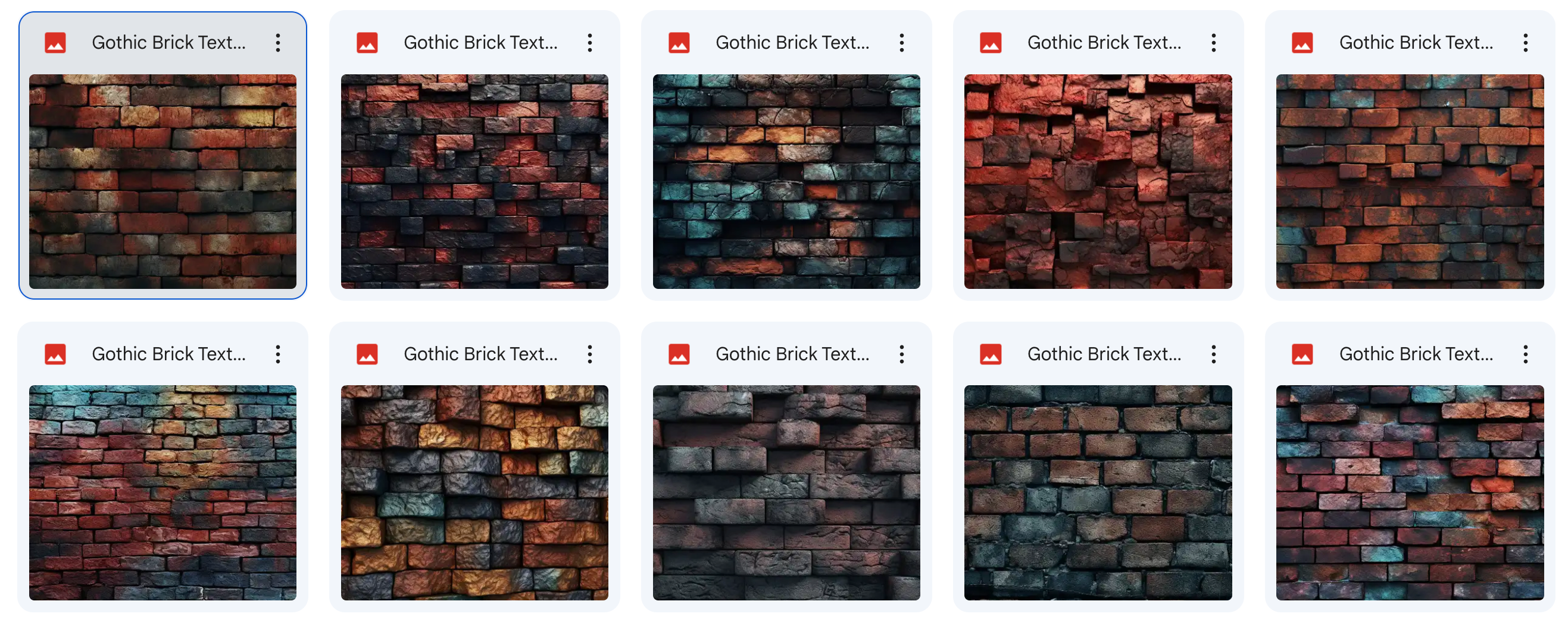 Magical Gothic Brick Textures - Meg Bitton Productions
