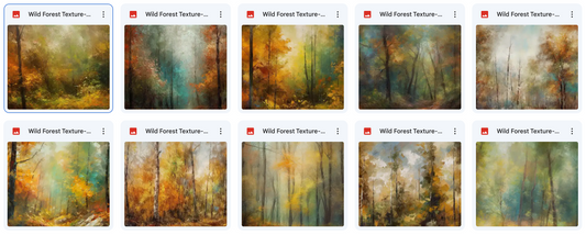 Magical Wild Forest Textures - Meg Bitton Productions
