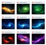 Ultimate Swirling Lights Overlay Bundle