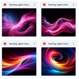 Ultimate Swirling Lights Overlay Bundle