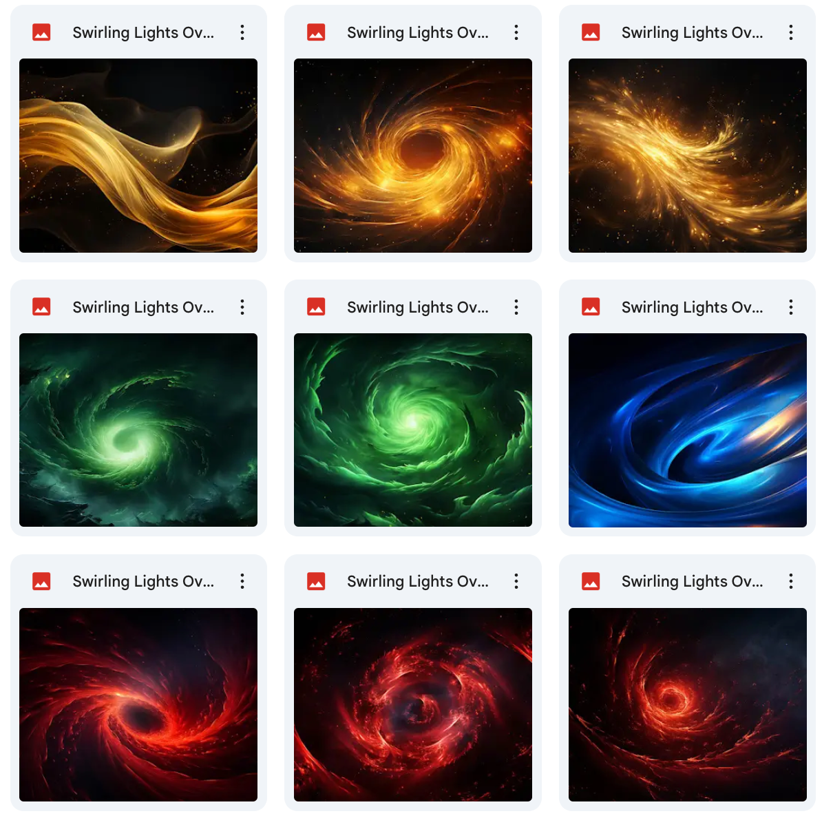 Ultimate Swirling Lights Overlay Bundle – Meg Bitton Productions