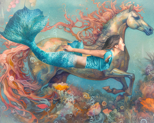 Magical Seahorse - Meg Bitton Productions