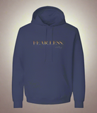 Fear.Less. Navy Hoodie