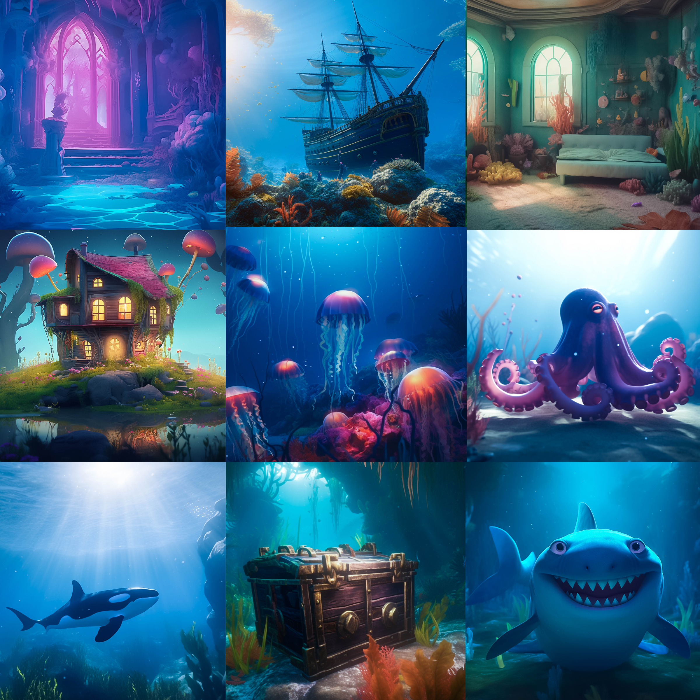 The Deep Blue Sea Mega Bundle - Meg Bitton Productions