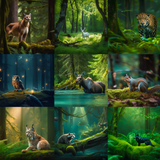 The Woodland Creatures Bundle - Meg Bitton Productions