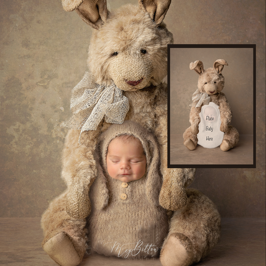 Newborn Kit: Beige Bunny - Meg Bitton Productions