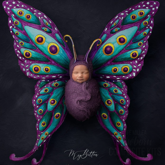 Newborn Kit: Butterfly Wings - Meg Bitton Productions