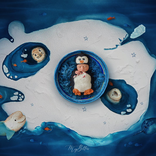 Digital Background: Arctic Babies - Meg Bitton Productions