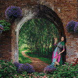 Brick Arch Layered Digital Background - Meg Bitton Productions