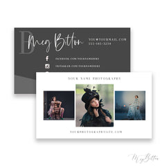 Business Card - Meg Bitton Productions