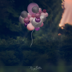 Digital Background: Balloon Bundle - Meg Bitton Productions