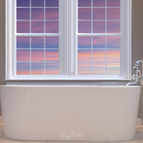 Digital Background: Bathtub at Sunset - Meg Bitton Productions