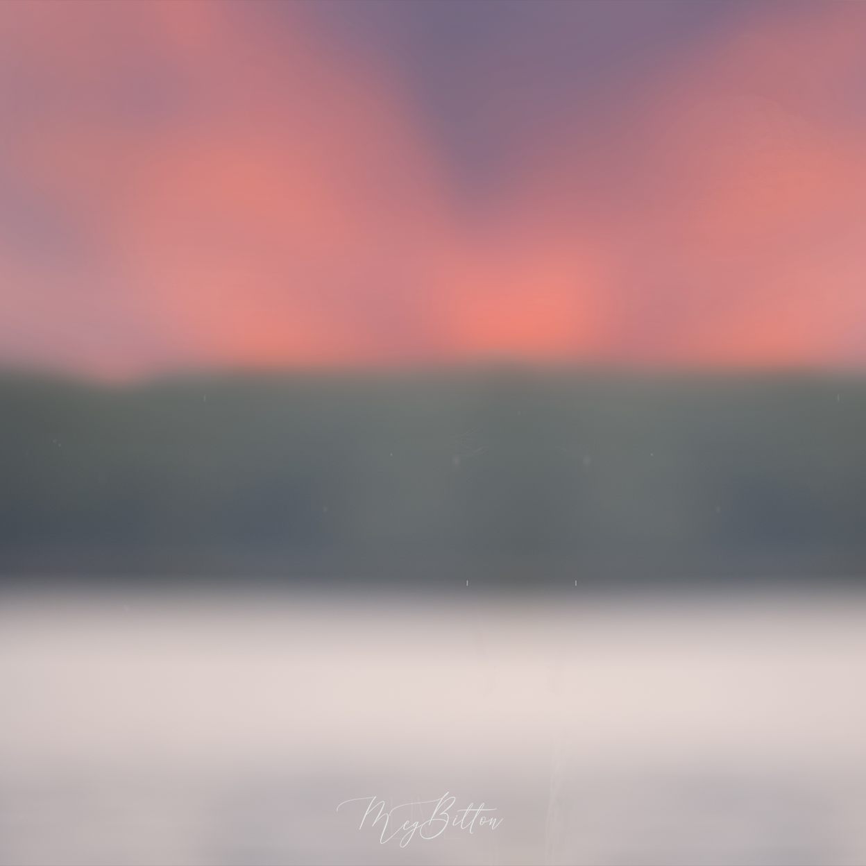 Digital Background: Bubblegum Sunset - Meg Bitton Productions