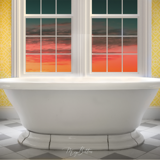 Digital Background: Evening Bath - Meg Bitton Productions