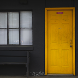 Digital Background: Magic Yellow Door - Meg Bitton Productions