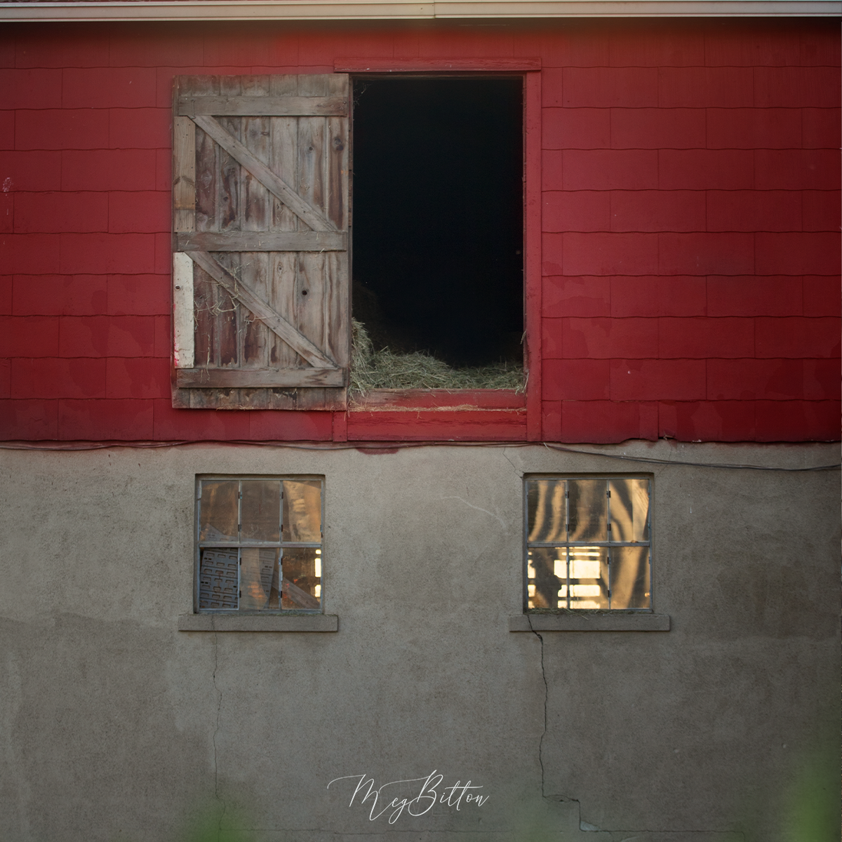 Digital Background: Barn Loft - Meg Bitton Productions