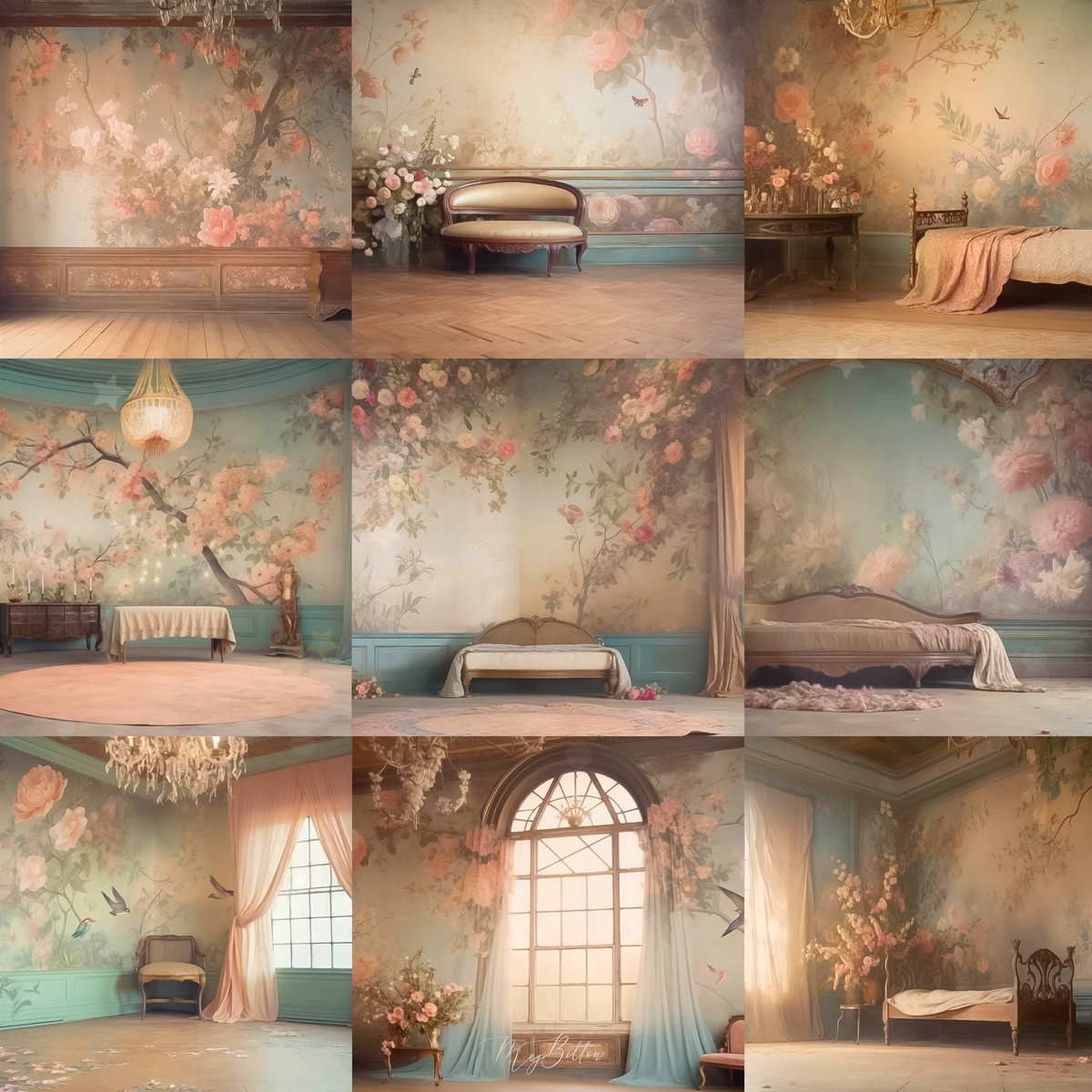 Digital Bundle Background Beautifully Vintage Digital Background Bundle – Meg Bitton Productions