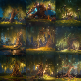 Magical Willow Tree Digital Background Bundle - Meg Bitton Productions