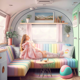 Simple Composite Creation: Rainbow Camper - Meg Bitton Productions