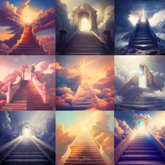 Paths to Heaven Digital Background Bundle - Meg Bitton Productions