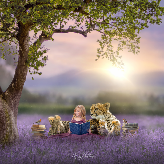 Reading with a Cheetah - Meg Bitton Productions