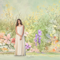 Digital Studio Backdrop: Wildflowers - Meg Bitton Productions