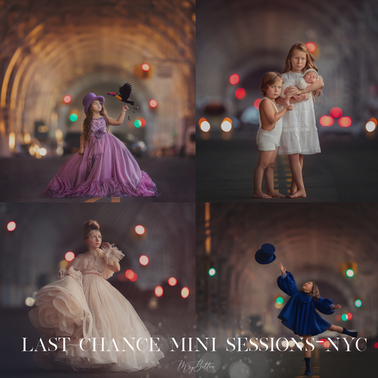Last Chance Mini Sessions NYC - Meg Bitton Productions