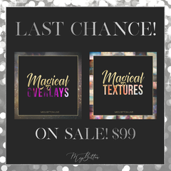 Magical Overlays and Textures Bundle - Meg Bitton Productions