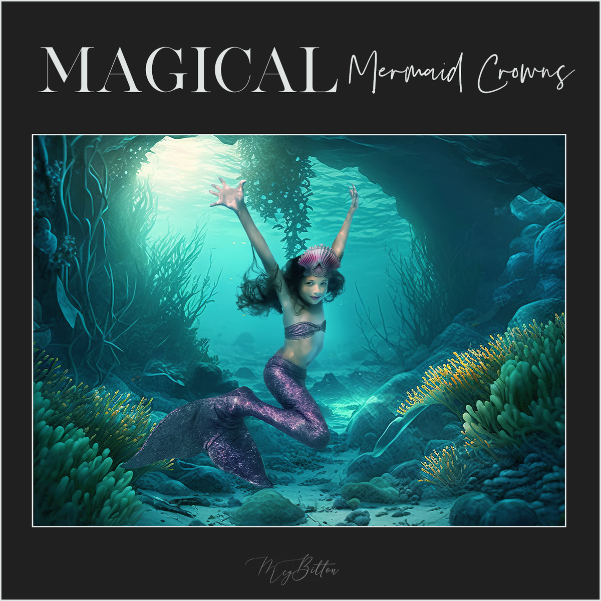 Magical Mermaid Crowns - Meg Bitton Productions