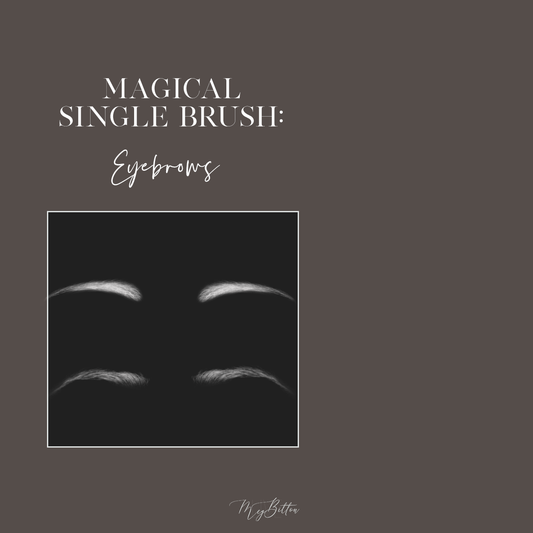 Magical Single Brush - Eyebrows - Meg Bitton Productions