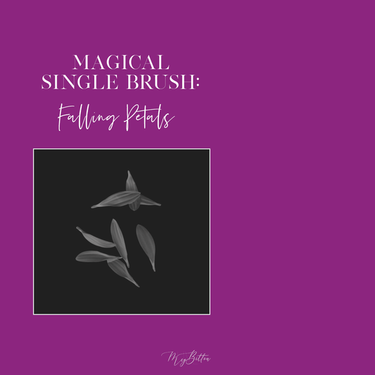 Magical Single Brush - Falling Petals - Meg Bitton Productions