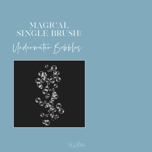 Magical Single Brush - Underwater Bubbles - Meg Bitton Productions