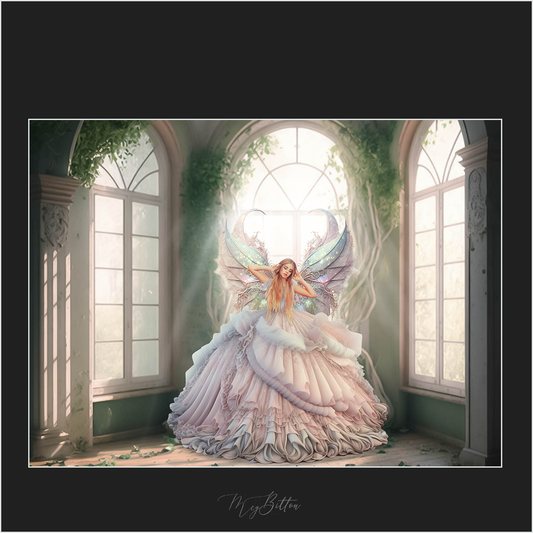Ethereal Fairy Gown Overlays - Meg Bitton Productions
