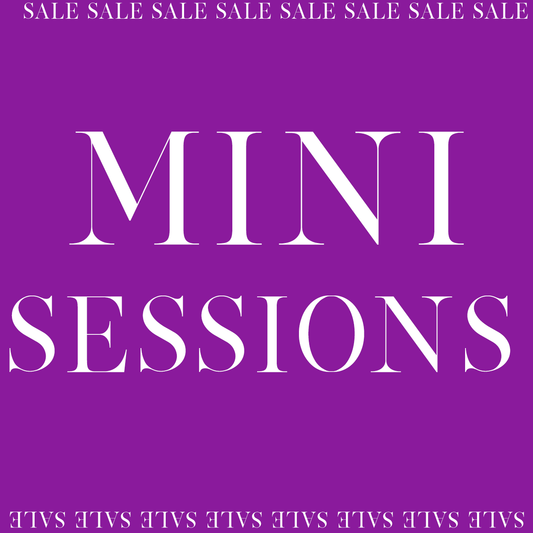Mod Mini Sessions Marketing Template - Meg Bitton Productions