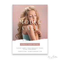 Model Call - Meg Bitton Productions