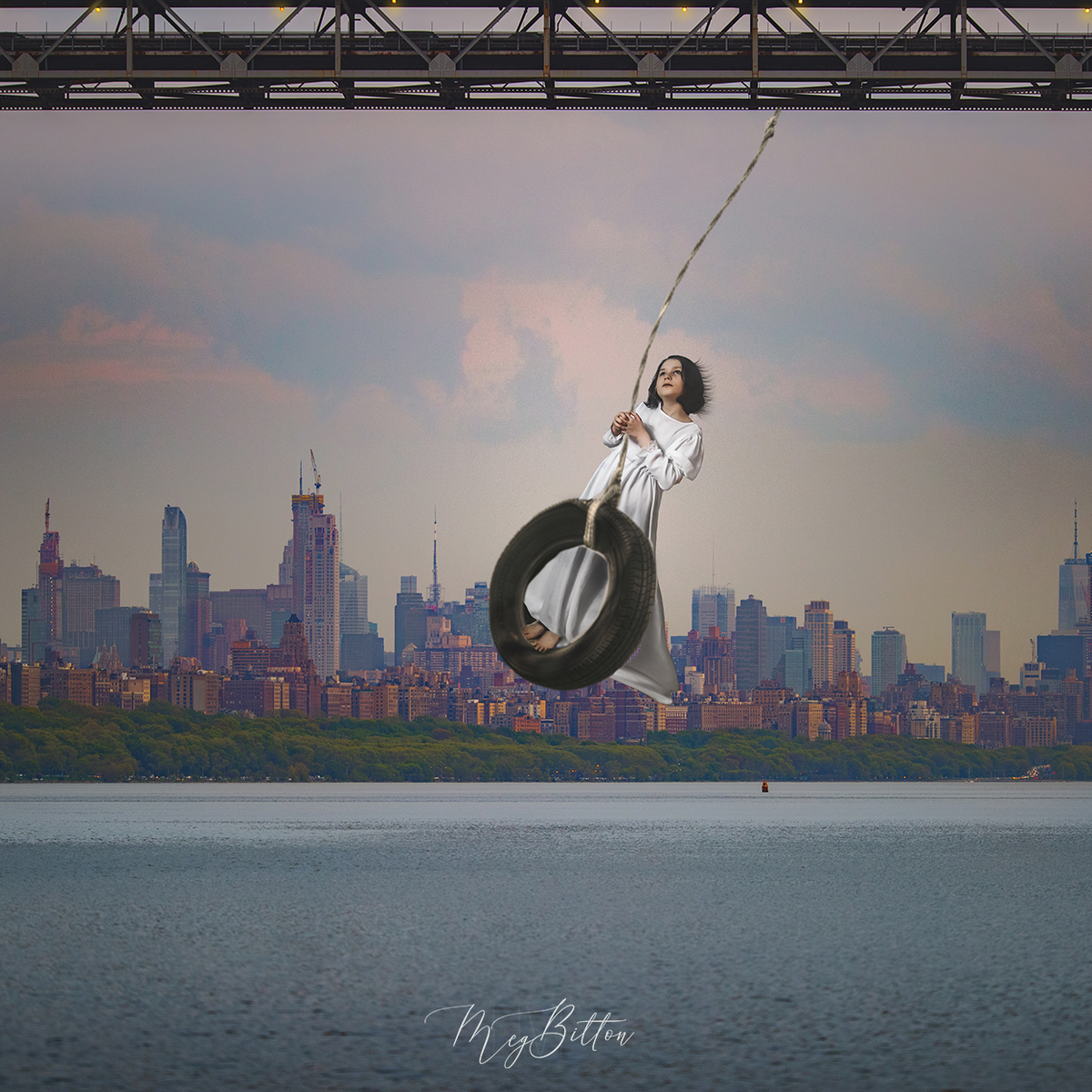 Simple Composite Creations - Adding Subjects to Tire Swings - Meg Bitton Productions