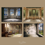 Abandoned Room Background Bundle - Meg Bitton Productions