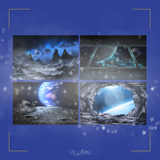 The Outer Space Digital Background Bundle - Meg Bitton Productions