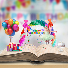 Birthday Party Pop Up Book - Meg Bitton Productions