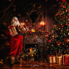 Digital Background: Christmas Visitor - Meg Bitton Productions