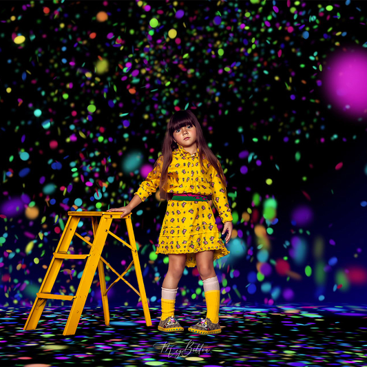 Digital Studio Backdrop: Confetti - Meg Bitton Productions