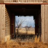 Digital Background: Open Barn - Meg Bitton Productions