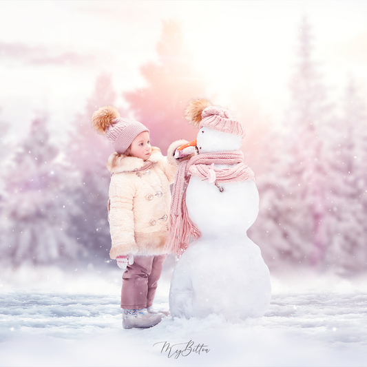 Pastel Winter Friends - Meg Bitton Productions