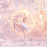 Layered Digital Background: Sugarplum Fairies - Meg Bitton Productions