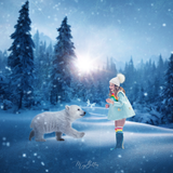 Layered Digital Background: Arctic Circle - Meg Bitton Productions