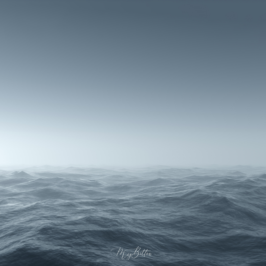 Digital Background: Foggy Sea - Meg Bitton Productions
