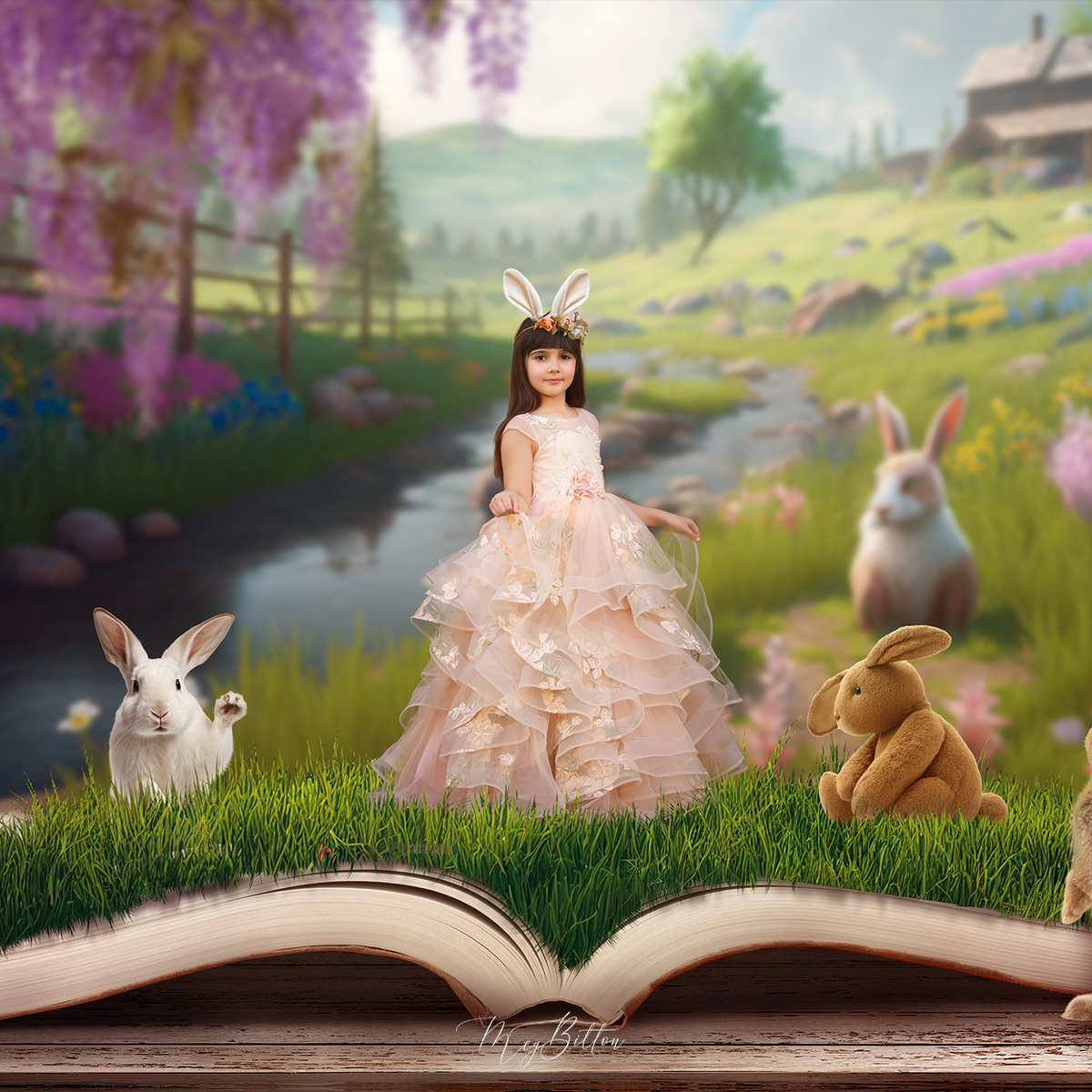 The Little Bunny Pop Up Book Kit - Meg Bitton Productions