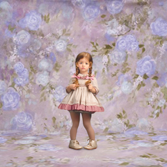 Digital Studio Backdrop: Painterly Purples - Meg Bitton Productions