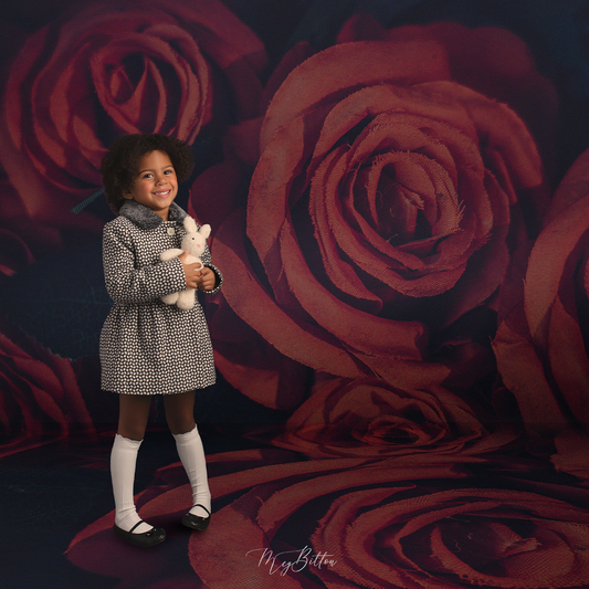 Digital Studio Backdrop: Roses - Meg Bitton Productions