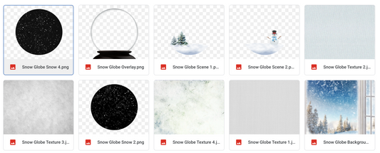 Snow Globe Kit - Meg Bitton Productions